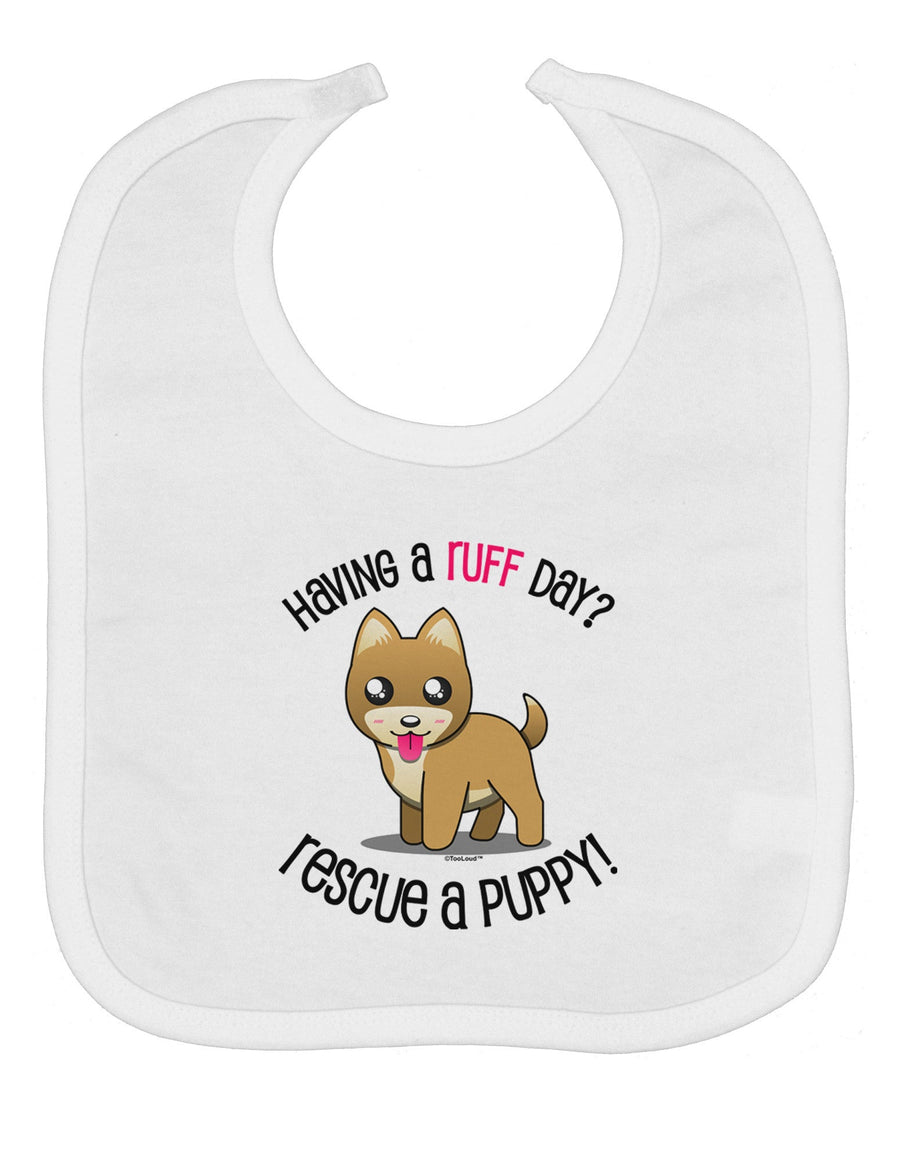 Rescue A Puppy Baby Bib