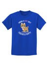 Rescue A Puppy Childrens Dark T-Shirt-Childrens T-Shirt-TooLoud-Royal-Blue-X-Small-Davson Sales