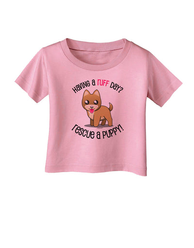 Rescue A Puppy Infant T-Shirt-Infant T-Shirt-TooLoud-Candy-Pink-06-Months-Davson Sales