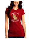 Rescue A Puppy Juniors Petite Crew Dark T-Shirt-T-Shirts Juniors Tops-TooLoud-Red-Juniors Fitted Small-Davson Sales