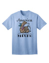 Resilient America: Conquering Adversity Adult T-Shirt-Mens T-shirts-TooLoud-Light-Blue-Small-Davson Sales