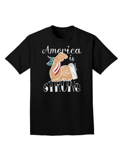 Resilient America: Conquering Adversity Adult T-Shirt-Mens T-shirts-TooLoud-Black-Small-Davson Sales