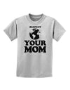 Respect Your Mom - Mother Earth Design Childrens T-Shirt-Childrens T-Shirt-TooLoud-AshGray-X-Small-Davson Sales