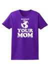 Respect Your Mom - Mother Earth Design Womens Dark T-Shirt-TooLoud-Purple-X-Small-Davson Sales