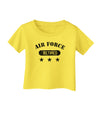 Retired Air Force Infant T-Shirt-Infant T-Shirt-TooLoud-Yellow-06-Months-Davson Sales