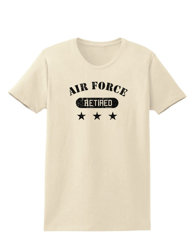 Retired Air Force Womens T-Shirt-Womens T-Shirt-TooLoud-Natural-X-Small-Davson Sales