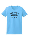 Retired Air Force Womens T-Shirt-Womens T-Shirt-TooLoud-Aquatic-Blue-X-Small-Davson Sales