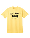 Retired Army Adult T-Shirt: Commemorative Edition for Veterans-Mens T-shirts-TooLoud-Yellow-Small-Davson Sales