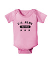 Retired Army Baby Romper Bodysuit-Baby Romper-TooLoud-Pink-06-Months-Davson Sales