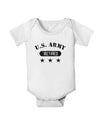 Retired Army Baby Romper Bodysuit-Baby Romper-TooLoud-White-06-Months-Davson Sales