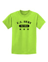 Retired Army Childrens T-Shirt-Childrens T-Shirt-TooLoud-Lime-Green-X-Small-Davson Sales