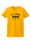 Retired Army Womens T-Shirt-Womens T-Shirt-TooLoud-Gold-X-Small-Davson Sales