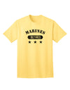 Retired Marines Adult T-Shirt: Commemorative Apparel Collection-Mens T-shirts-TooLoud-Yellow-Small-Davson Sales