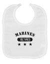 Retired Marines Baby Bib