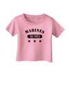 Retired Marines Infant T-Shirt-Infant T-Shirt-TooLoud-Candy-Pink-06-Months-Davson Sales