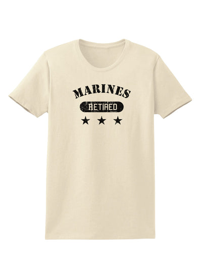 Retired Marines Womens T-Shirt-Womens T-Shirt-TooLoud-Natural-X-Small-Davson Sales