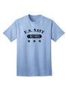 Retired Navy Adult T-Shirt: Commemorative Edition for Veterans-Mens T-shirts-TooLoud-Light-Blue-Small-Davson Sales