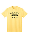 Retired Navy Adult T-Shirt: Commemorative Edition for Veterans-Mens T-shirts-TooLoud-Yellow-Small-Davson Sales