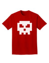 Retro 8-Bit Skull Adult Dark T-Shirt-Mens T-Shirt-TooLoud-Red-Small-Davson Sales