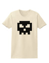 Retro 8-Bit Skull Womens T-Shirt-Womens T-Shirt-TooLoud-Natural-X-Small-Davson Sales