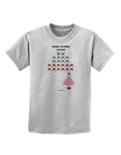 Retro Heart Fighter Childrens T-Shirt
