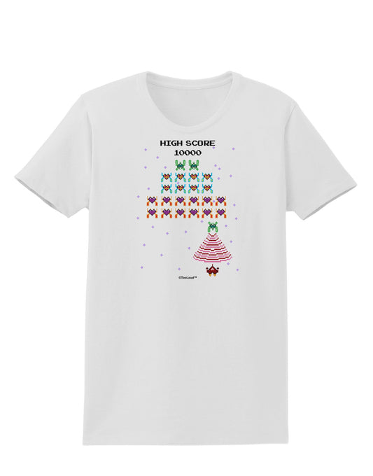 Retro Heart Fighter Womens T-Shirt-Womens T-Shirt-TooLoud-White-X-Small-Davson Sales