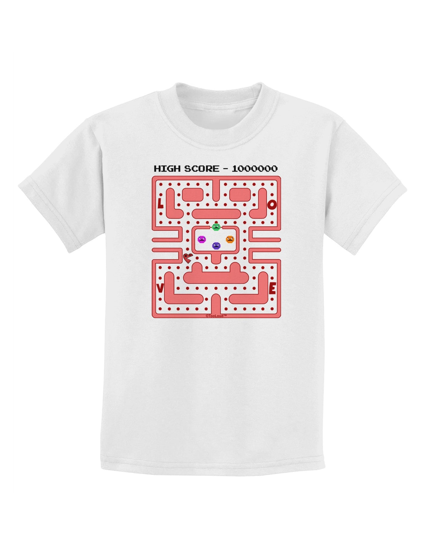 Retro Heart Man Childrens T-Shirt-Childrens T-Shirt-TooLoud-White-X-Small-Davson Sales