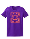 Retro Heart Man Womens Dark T-Shirt-TooLoud-Purple-X-Small-Davson Sales