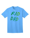 Retro-inspired Neon Adult T-Shirt for Fashion-forward Fathers-Mens T-shirts-TooLoud-Aquatic-Blue-Small-Davson Sales