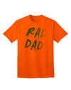 Retro-inspired Neon Adult T-Shirt for Fashion-forward Fathers-Mens T-shirts-TooLoud-Orange-Small-Davson Sales