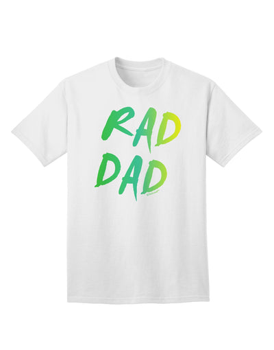 Retro-inspired Neon Adult T-Shirt for Fashion-forward Fathers-Mens T-shirts-TooLoud-White-Small-Davson Sales