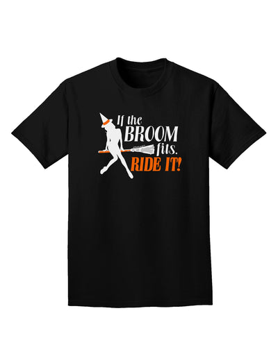 Ride It Orange Adult Dark T-Shirt-Mens T-Shirt-TooLoud-Black-Small-Davson Sales