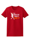 Ride It Orange Womens Dark T-Shirt-TooLoud-Red-X-Small-Davson Sales