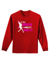 Ride It Purple Adult Long Sleeve Dark T-Shirt-TooLoud-Red-Small-Davson Sales