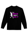 Ride It Purple Adult Long Sleeve Dark T-Shirt-TooLoud-Black-Small-Davson Sales