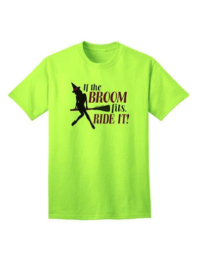 Ride It Purple Adult T-Shirt-Mens T-Shirt-TooLoud-Neon-Green-Small-Davson Sales