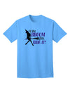 Ride It Purple Adult T-Shirt-Mens T-Shirt-TooLoud-Aquatic-Blue-Small-Davson Sales