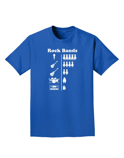 Rock Band Pictograph Adult Dark T-Shirt-Mens T-Shirt-TooLoud-Royal-Blue-Small-Davson Sales