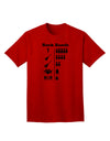 Rock Band Pictograph Adult T-Shirt - A Stylish and Trendy Addition to Your Wardrobe-Mens T-shirts-TooLoud-Red-Small-Davson Sales