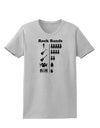 Rock Band Pictograph Womens T-Shirt-Womens T-Shirt-TooLoud-AshGray-X-Small-Davson Sales