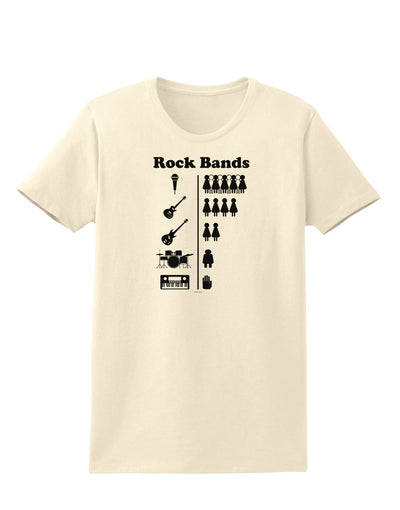 Rock Band Pictograph Womens T-Shirt-Womens T-Shirt-TooLoud-Natural-X-Small-Davson Sales