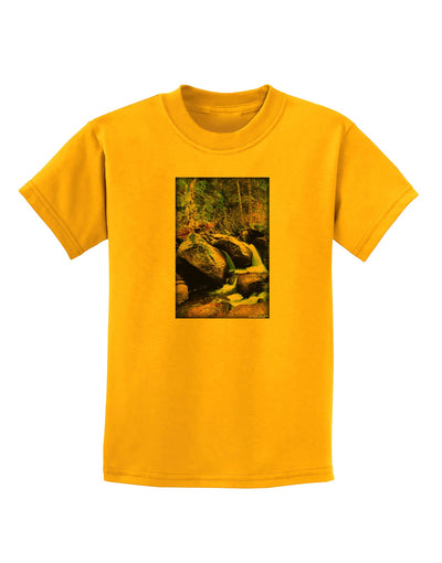 Rockies River Childrens T-Shirt-Childrens T-Shirt-TooLoud-Gold-X-Small-Davson Sales