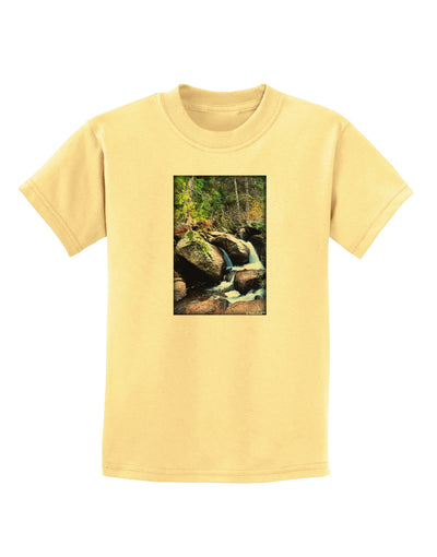 Rockies River Childrens T-Shirt-Childrens T-Shirt-TooLoud-Daffodil-Yellow-X-Small-Davson Sales