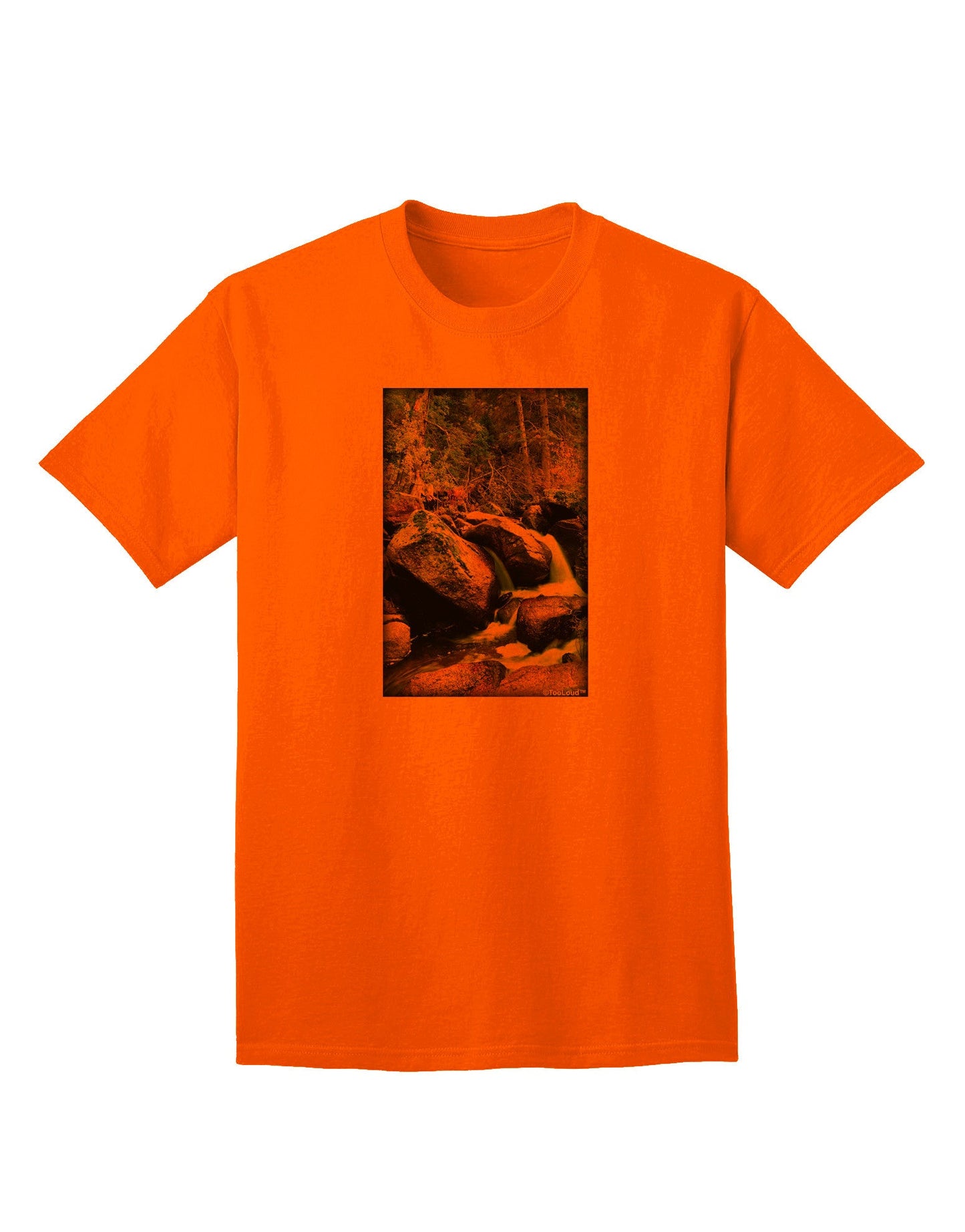Rockies River Premium Adult T-Shirt - Elegance Meets Comfort-Mens T-shirts-TooLoud-Orange-Small-Davson Sales