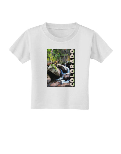 Rockies River with Text Toddler T-Shirt-Toddler T-Shirt-TooLoud-White-2T-Davson Sales