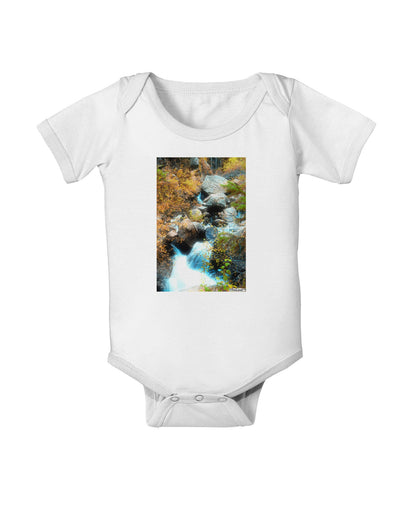 Rockies Waterfall Baby Romper Bodysuit-Baby Romper-TooLoud-White-06-Months-Davson Sales