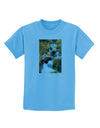 Rockies Waterfall Childrens T-Shirt-Childrens T-Shirt-TooLoud-Aquatic-Blue-X-Small-Davson Sales