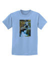 Rockies Waterfall Childrens T-Shirt-Childrens T-Shirt-TooLoud-Light-Blue-X-Small-Davson Sales