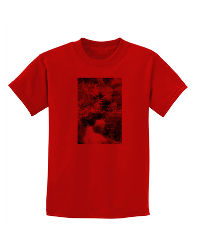 Rockies Waterfall Childrens T-Shirt-Childrens T-Shirt-TooLoud-Red-X-Small-Davson Sales