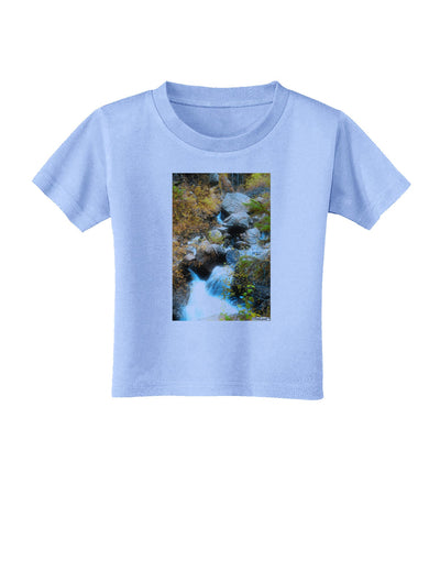 Rockies Waterfall Toddler T-Shirt-Toddler T-Shirt-TooLoud-Aquatic-Blue-2T-Davson Sales